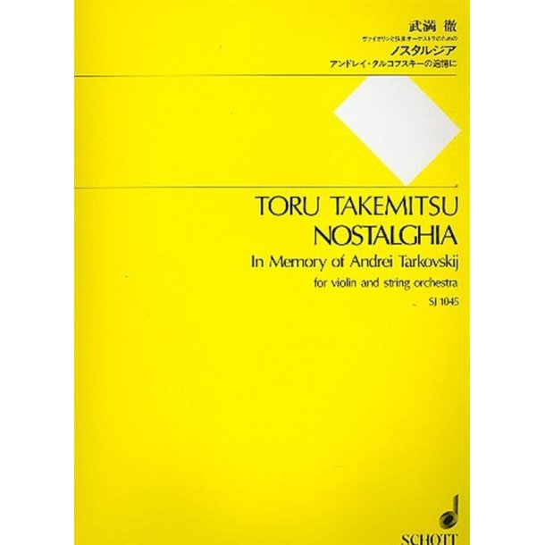 Nostalghia : In Memory of Andrei Tarkovskij