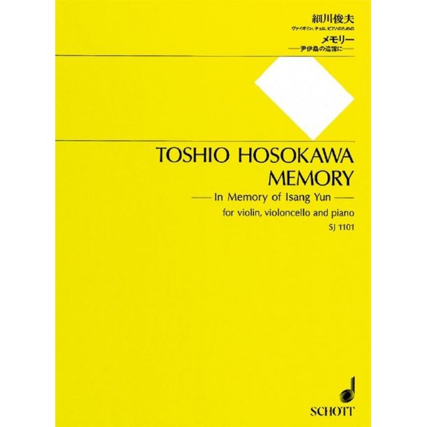 Memory : In Memory of Isang Yun