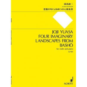Four Imaginary Landscapes From Bashô : For Violin and Piano