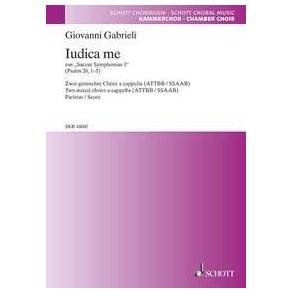 Sacrae Symphoniae I : Judica me (Psalm 26, 1-5)