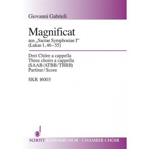 Sacrae Symphoniae I : Magnificat (Lukas 1, 46-55)