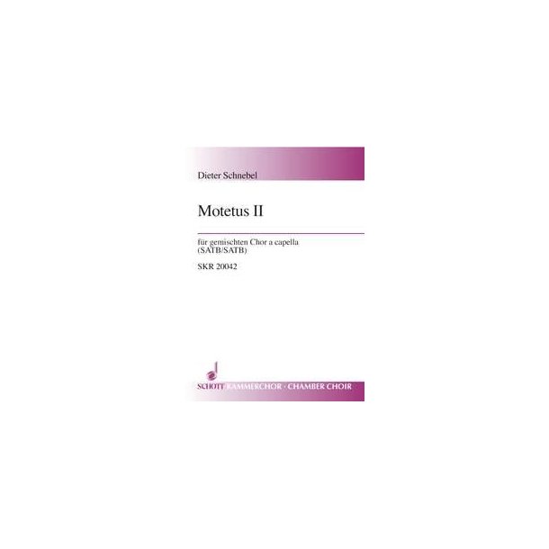 Motetus II : De profundis clamavi