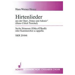 Hirtenlieder : aus der Oper Venus und Adonis