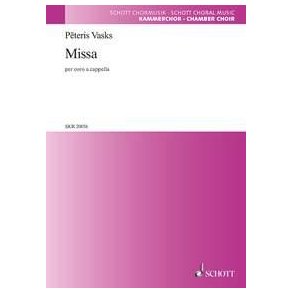 Missa : per coro (SATB) a cappella