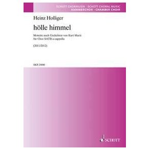 holle himmel : Motette nach Gedichten von Kurt Marti