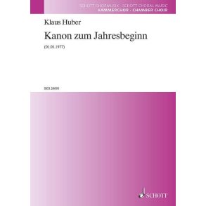Kanon zum Jahresbeginn : Wenn eines Jahres Wirken abgeschlossen