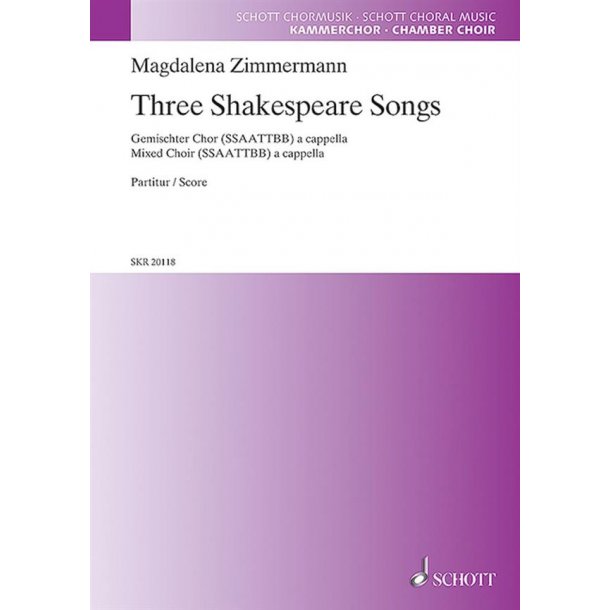 Three Shakespeare Songs