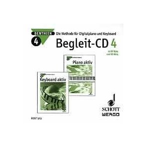 Piano aktiv / Keyboard aktiv Begleit-CD 4 : Die Methode für Digitalpiano und Keyboard