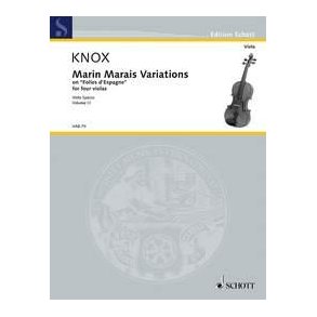 Marin Marais Variations Vol. III : on Folies d'Espagne