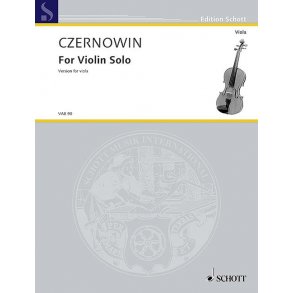 For Violin Solo : Version for viola
