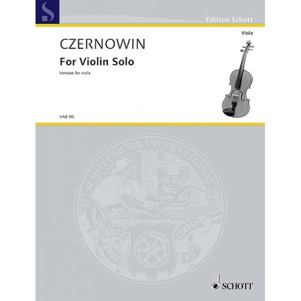 For Violin Solo : Version for viola
