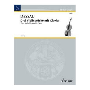 Three Violin Pieces with Piano