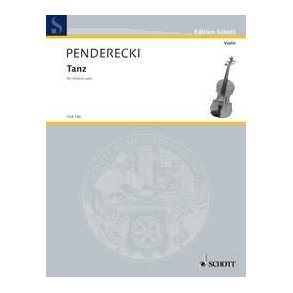 Tanz : for violin solo