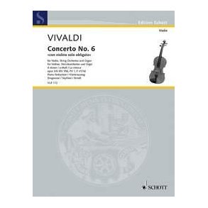 Concerto No. 6 op. 3/6 RV 356, PV 1, F I/176 : from L'Estro Armonico