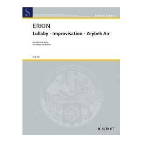 Lullaby · Improvisation · Zeybek Air : for violin and piano
