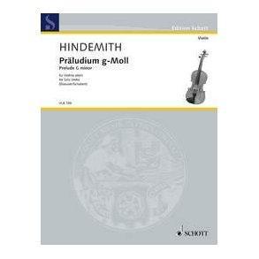 Präludium G minor : für Violine solo