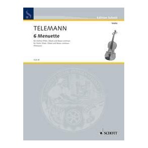 Six Menuets : from Sept fois sept et un Menuett, 1728