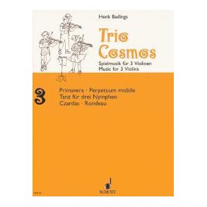 Trio Cosmos 3 Spielpartitur