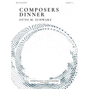 Composers Dinner : 3 Original Pieces for Brass Quartet