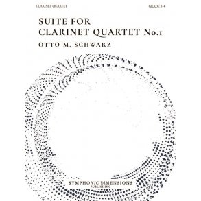 Suite for Clarinet Quartet No. 1 : 6 Original Pieces for Clarinet Quartet