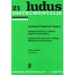 Johann Friedrich Fasch: Sonata In D Minor For 2 Oboes, Bassoon And Continuo