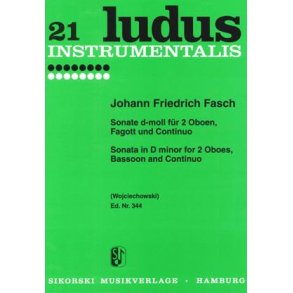 Johann Friedrich Fasch: Sonata In D Minor For 2 Oboes, Bassoon And Continuo
