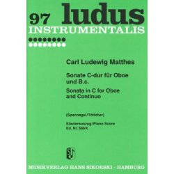 MATTHES SONATA C MAJ OB/CONTINUO