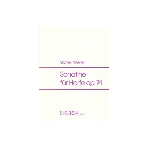 Weiner, Stanley: Sonatina Op 74