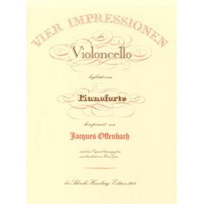Jacques Offenbach: 4 Impressionen