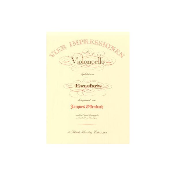 Jacques Offenbach: 4 Impressionen