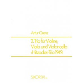 Artur Grenz: Trio Nr. 2 (Hitzacker-Trio) Op 9/2