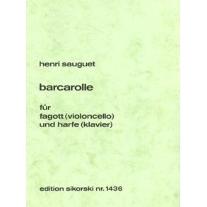 Sauguet, Henri: Barcarolle