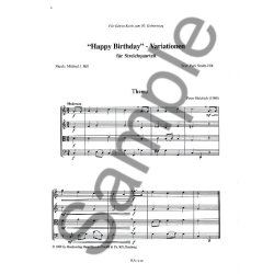 Peter Heinrich: Happy Birthday Variations