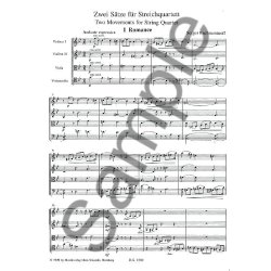 Sergei Rachmaninov: Two Movements For String Quartet