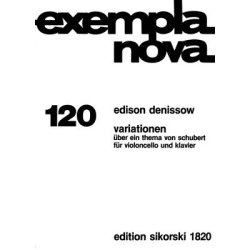 Edison Denissow: Variationen &Uuml;ber Ein Thema Von Schubert