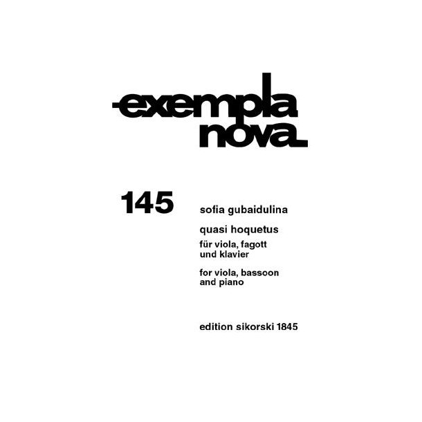 Sofia Gubaidulina: Quasi Hoquetus