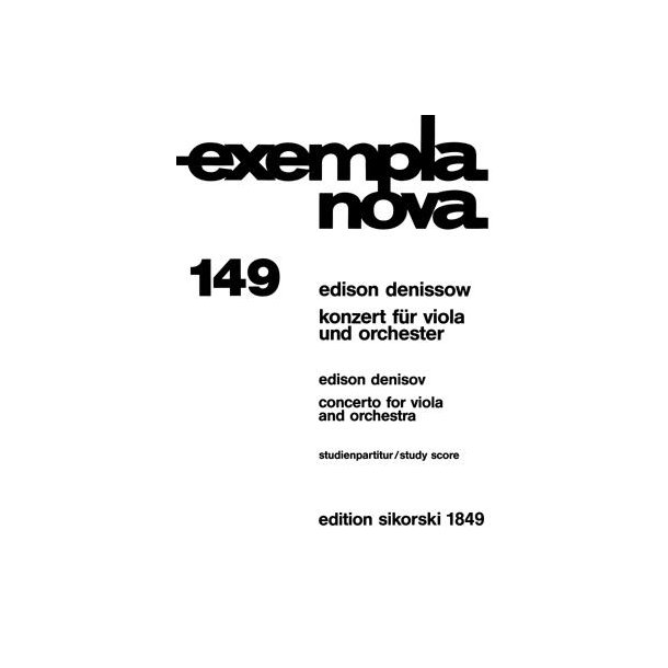 Edison Denissow: Konzert