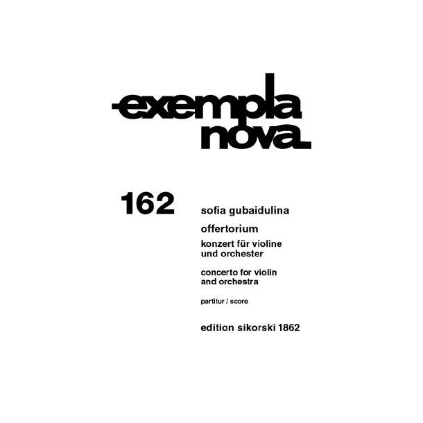 Sofia Gubaidulian: Offertorium