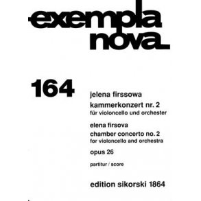Jelena Firssowa: Kammerkonzert Nr. 2