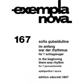 Sofia Gubaidulian: Im Anfang War Der Rhythmus