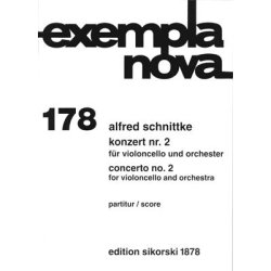 Schnittke,Alfred: Concerto No 2 - Score