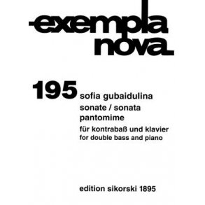 Sofia Gubaidulian: Sonate / Pantomime
