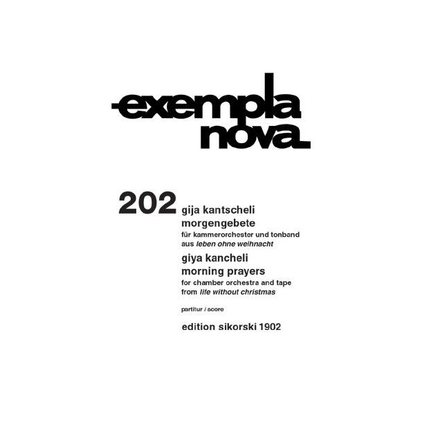 Gija Kantscheli: Morgengebete