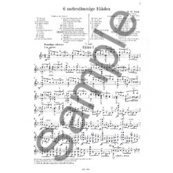 Heinrich Wilheim Ernst: Six Polyphonic Studies - Violin