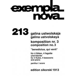 Galina Ustwolskaja: Komposition Nr. 3