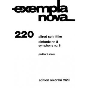 Alfred Schnittke: Sinfonie Nr. 8 (Score)