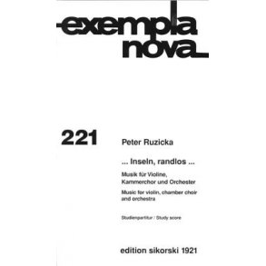 Peter Ruzicka: ...Inseln, Randlos...