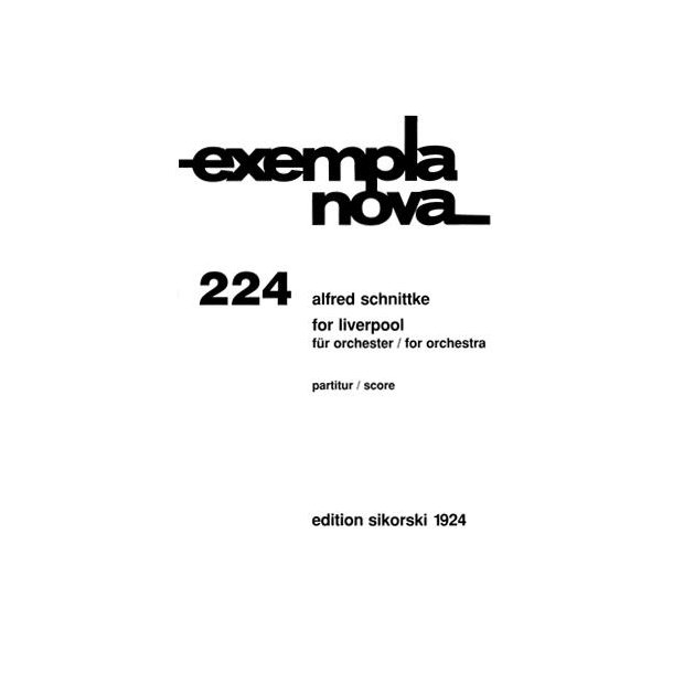 Alfred Schnittke: For Liverpool