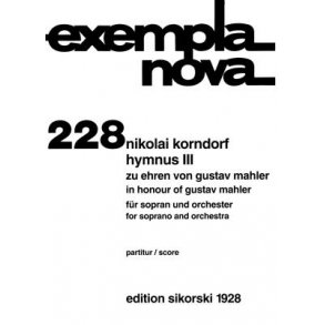 Nikolai Korndorf: Hymnus Iii