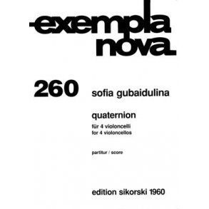 Sofia Gubaidulina: Quaternion